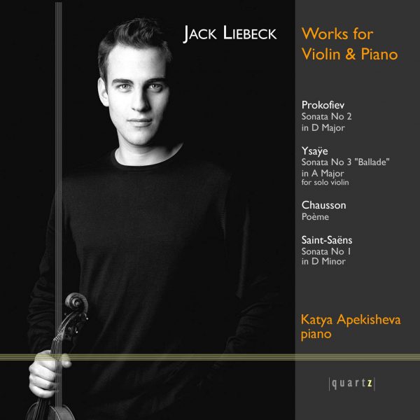 Jack Liebeck (violin) and Katya Apekisheva (piano)